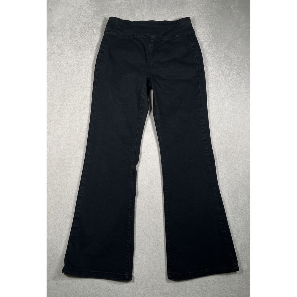 We The Free Flare Womens XS (24x26) Black Penny Pull On Jeans Bell Bottom Denim